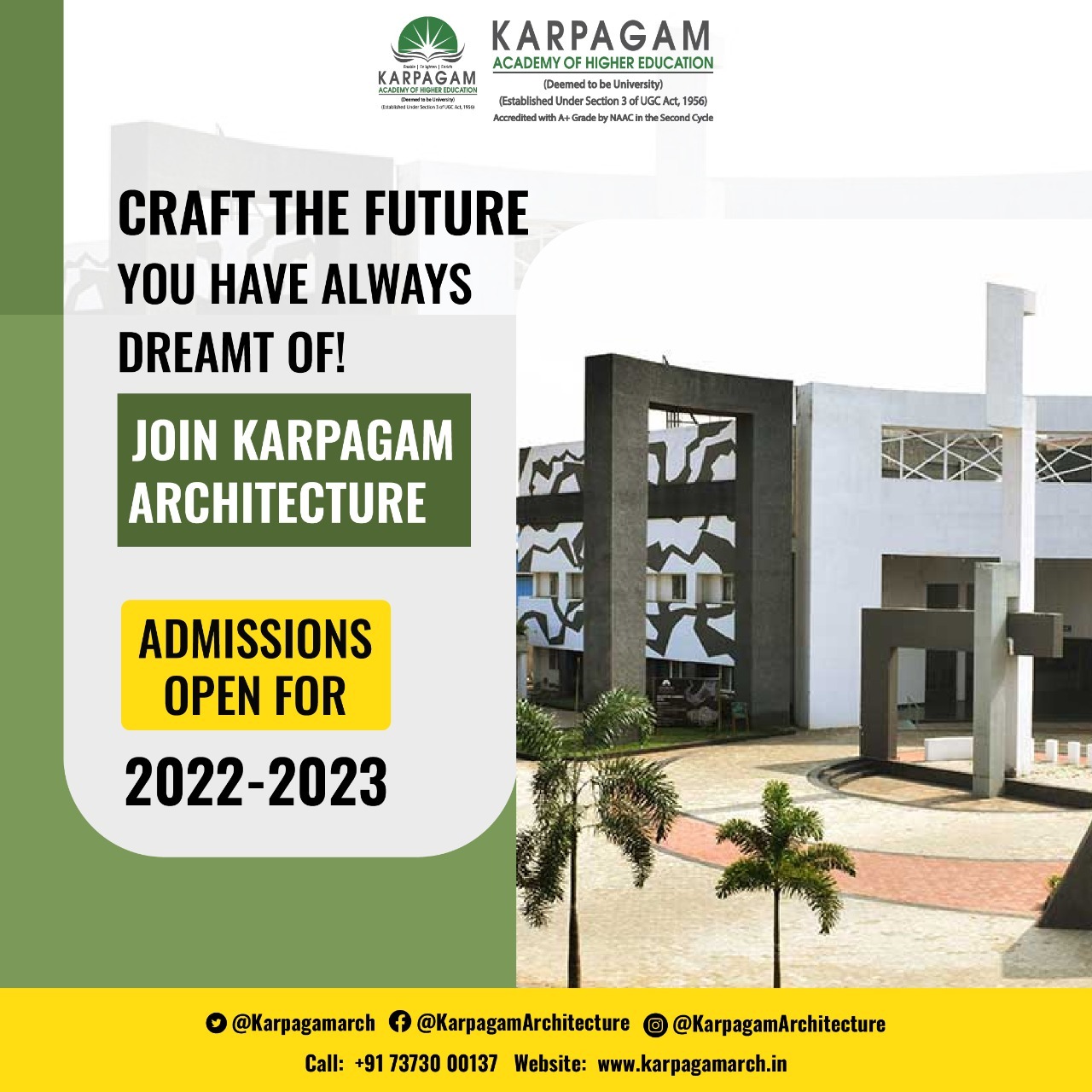 Karpagam –  Coimbatore Architecture College | Top Architecture Colleges in Tamilnadu