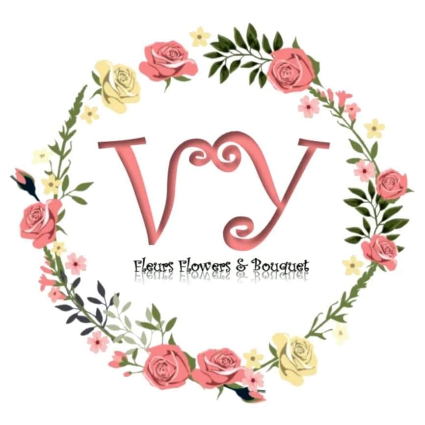 Ivy Flower's and Bouquet Company Logo